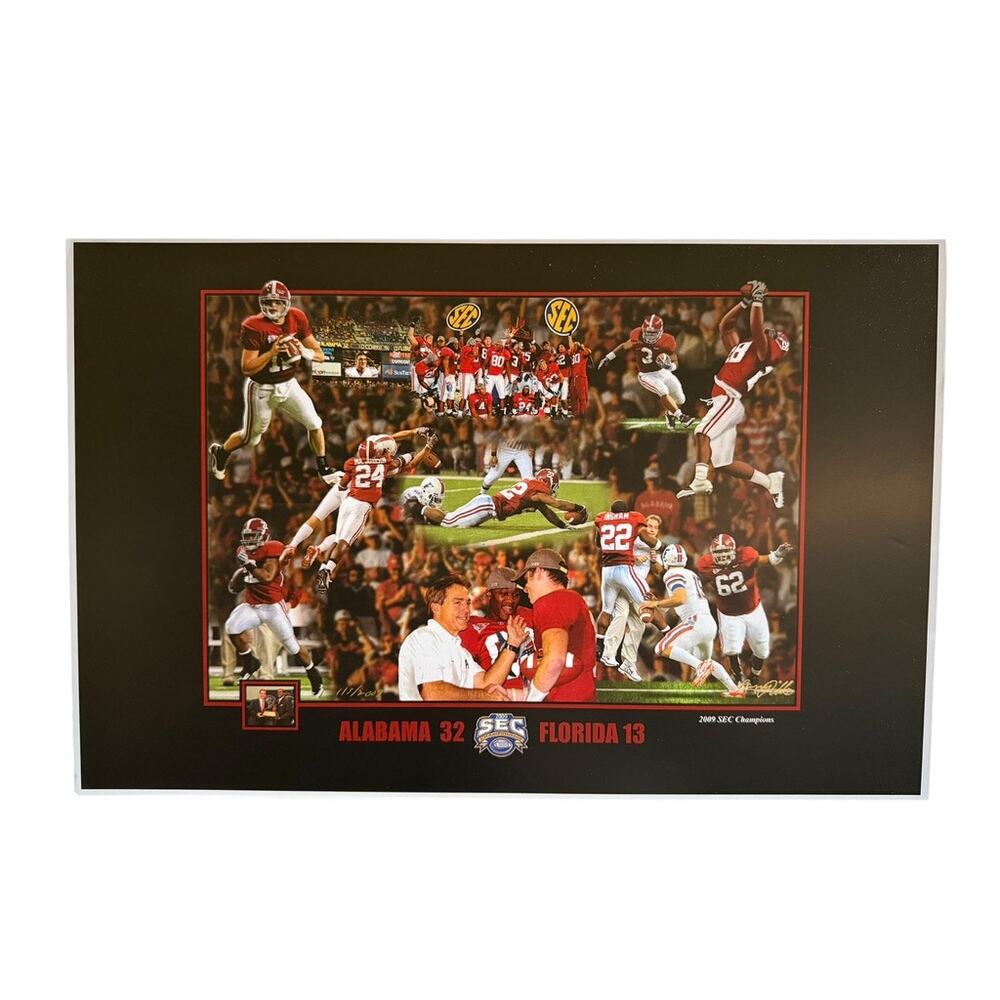 2009 SEC championship game. Alabama win over Florida 32 13